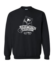 Load image into Gallery viewer, Lenoir-Rhyne University Alumni Crewneck Sweatshirt - Black