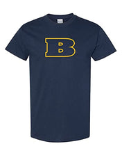 Load image into Gallery viewer, Beloit College B T-Shirt - Navy