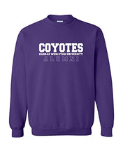 Load image into Gallery viewer, Kansas Wesleyan University Alumni Crewneck Sweatshirt - Purple