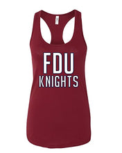 Load image into Gallery viewer, Fairleigh Dickinson Knights Ladies Tank Top - Cardinal