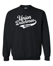 Load image into Gallery viewer, Union College Dutchmen Alumni Crewneck Sweatshirt - Black
