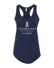 Load image into Gallery viewer, Columbus State University CSU Alumni Ladies Tank Top - Midnight Navy