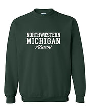 Load image into Gallery viewer, Northwestern Michigan Alumni Crewneck Sweatshirt - Forest Green
