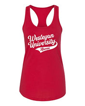 Load image into Gallery viewer, Wesleyan University Alumni Ladies Tank Top - Red