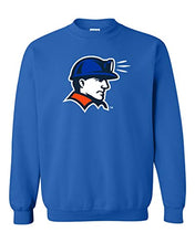 Load image into Gallery viewer, Wisconsin Platteville Pioneer Pete Crewneck Sweatshirt - Royal