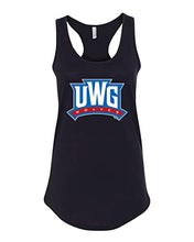 Load image into Gallery viewer, University of West Georgia UWG Wolves Ladies Tank Top - Black