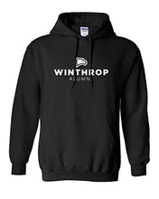 Load image into Gallery viewer, Winthrop University Alumni Hooded Sweatshirt - Black