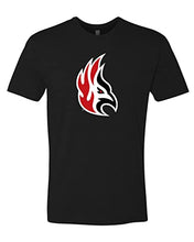 Load image into Gallery viewer, Carthage College Firebird Mascot Exclusive Soft T-Shirt - Black