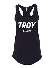 Load image into Gallery viewer, Troy University Alumni Ladies Tank Top - Black