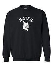 Load image into Gallery viewer, Bates College Bobcats Crewneck Sweatshirt - Black