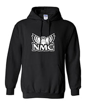 Load image into Gallery viewer, Northwestern Michigan Hawk Owls Hooded Sweatshirt - Black