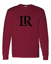 Load image into Gallery viewer, Lenoir-Rhyne University LR Long Sleeve T-Shirt - Cardinal Red
