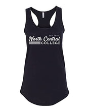 Load image into Gallery viewer, Vintage North Central College Est 1861 Ladies Tank Top - Black