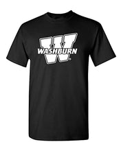 Load image into Gallery viewer, Washburn University W T-Shirt - Black