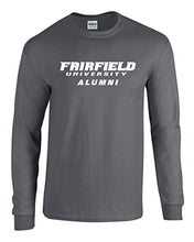 Load image into Gallery viewer, Fairfield University Alumni Long Sleeve Shirt - Charcoal