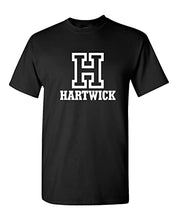 Load image into Gallery viewer, Hartwick College H T-Shirt - Black