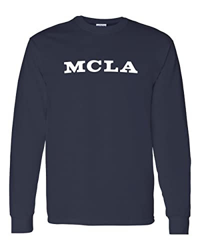 Massachusetts College of Liberal Arts MCLA Long Sleeve Shirt - Navy