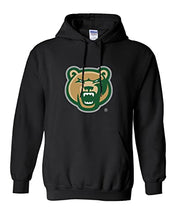 Load image into Gallery viewer, Georgia Gwinnett College Bear Head Hooded Sweatshirt - Black
