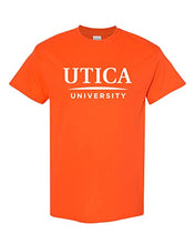 Load image into Gallery viewer, Utica University Text T-Shirt - Orange