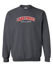 Load image into Gallery viewer, Lake Forest College Crewneck Sweatshirt - Charcoal