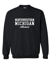 Load image into Gallery viewer, Northwestern Michigan Alumni Crewneck Sweatshirt - Black