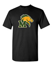 Load image into Gallery viewer, Marywood University Mascot T-Shirt - Black