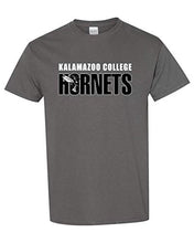 Load image into Gallery viewer, Kalamazoo College Hornets Two Color T-Shirt - Charcoal