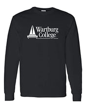 Load image into Gallery viewer, Wartburg College 1 Color Long Sleeve Shirt - Black