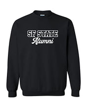 Load image into Gallery viewer, San Francisco State Alumni Crewneck Sweatshirt - Black