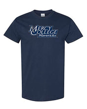 Load image into Gallery viewer, Mercy College Text T-Shirt - Navy