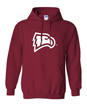 Load image into Gallery viewer, Winthrop University Mascot Hooded Sweatshirt - Cardinal Red