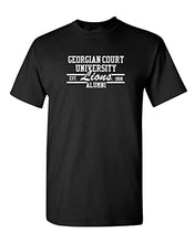 Load image into Gallery viewer, Georgian Court University Alumni T-Shirt - Black