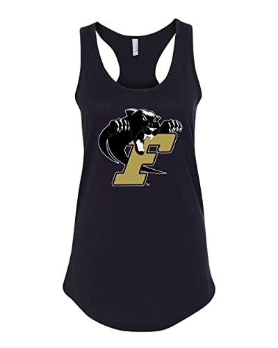 Ferrum College Mascot Ladies Tank Top - Black