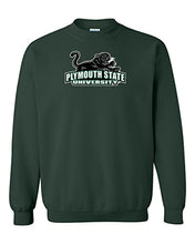 Load image into Gallery viewer, Plymouth State University Mascot Crewneck Sweatshirt - Forest Green