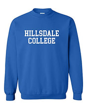 Load image into Gallery viewer, Hillsdale College 1 Color Crewneck Sweatshirt - Royal