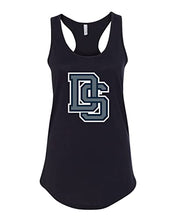 Load image into Gallery viewer, Dalton State College DS Logo Ladies Tank Top - Black