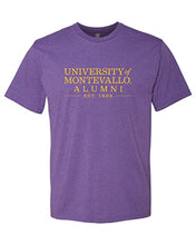 Load image into Gallery viewer, University of Montevallo Alumni Soft Exclusive T-Shirt - Purple Rush