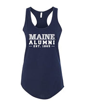 Load image into Gallery viewer, University of Maine Alumni Ladies Tank Top - Midnight Navy