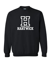 Load image into Gallery viewer, Hartwick College H Crewneck Sweatshirt - Black