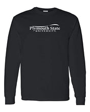 Load image into Gallery viewer, Plymouth State University Long Sleeve Shirt - Black