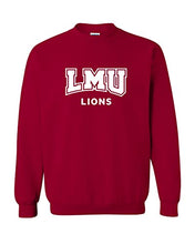 Load image into Gallery viewer, Loyola Marymount University Mascot Crewneck Sweatshirt - Cardinal Red