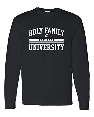 Holy Family Est 1954 Long Sleeve T-Shirt - Black