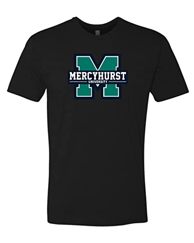 Mercyhurst University Full Color Soft Exclusive T-Shirt - Black