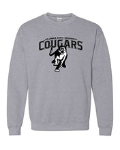 Load image into Gallery viewer, Columbus State University Cougars Grey Crewneck Sweatshirt - Sport Grey
