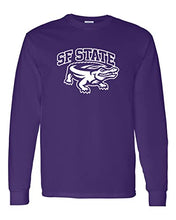 Load image into Gallery viewer, San Francisco SF State Gators Long Sleeve Shirt - Purple