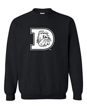 Load image into Gallery viewer, Minnesota Duluth White Bulldog Crewneck Sweatshirt - Black