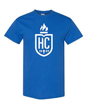 Load image into Gallery viewer, Hilbert College Shield T-Shirt - Royal