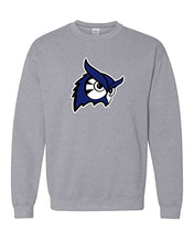 Load image into Gallery viewer, Westfield State University Owls Crewneck Sweatshirt - Sport Grey