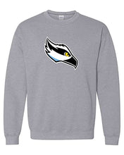 Load image into Gallery viewer, Stockton University Full Color Mascot Crewneck Sweatshirt - Sport Grey