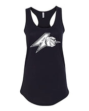 Load image into Gallery viewer, University of North Carolina Asheville AV Mascot Ladies Tank Top - Black